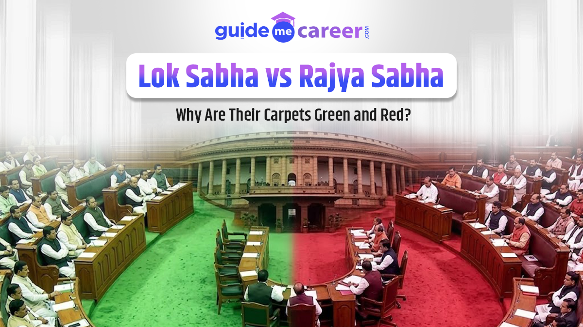 Why Do Lok Sabha and Rajya Sabha Have Different Carpet Colors?