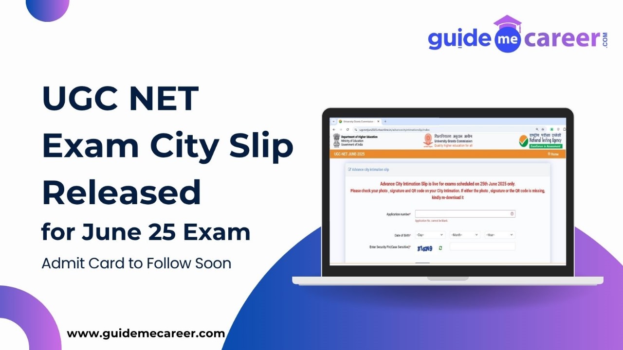 UGC NET 2025 Admit Card Live Updates: City Slips Out for June 26 & 27 Exams, Admit Cards Coming Soon
